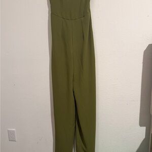 Wild Fable Sage Green Jumpsuit